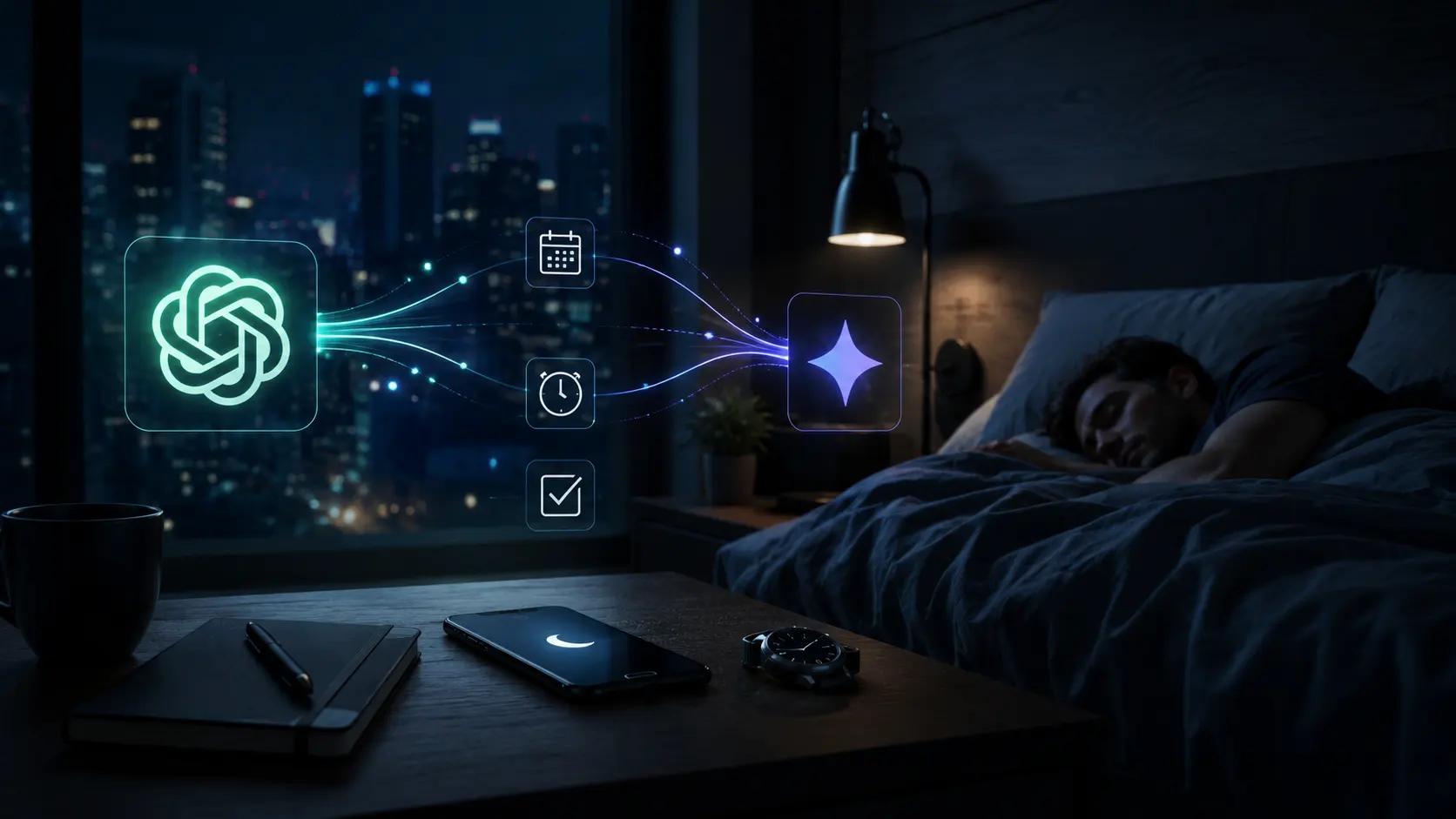 ChatGPT and Gemini Can Now Work While You Sleep (Here's How to Set Them Up)